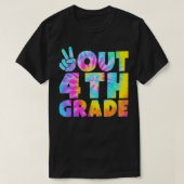 Vrede uit de 4de graad Afstuderen vorige dag T-shirt (Design voorkant)