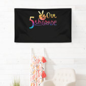 Vrede uit de 5de graad van het Afstuderen Spandoek (Insitu)