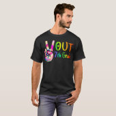 Vrede uit de 7e klasse van de kleurstof Afstuderen T-shirt (Voorkant volledig)