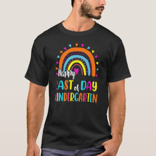 Vrede uit de kleuterschool vorige dag van schoolki t-shirt