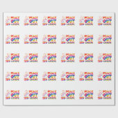 Vrede uit derdegraads stropdas verf laatste dag 3e cadeaupapier (Vlak)