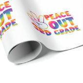 Vrede uit derdegraads stropdas verf laatste dag 3e cadeaupapier (Rol Hoek)