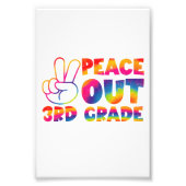 Vrede uit derdegraads stropdas verf laatste dag 3e foto afdruk (Voorkant)