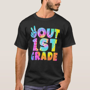 Vrede uit eerste 1e klas laatste dag van school St T-shirt