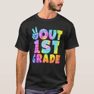 Vrede uit eerste 1e klas laatste dag van school St T-shirt