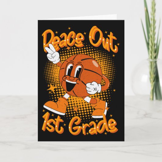 Vrede uit eerste rang Afstuderen vorige dag Kaart (Voorkant)