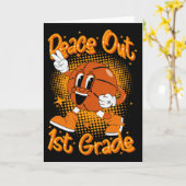 Vrede uit eerste rang Afstuderen vorige dag Kaart (Gele Bloem)