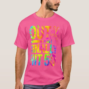 Vrede Uit Eindelijk 50 Jaar Oude 50ste Verjaardag T-shirt