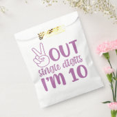 Vrede uit enkele cijfers Ik ben 10! Bedankzakje (Gezegeld)