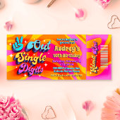 Vrede uit enkele cijfers Ik ben 10 ticket Kaart