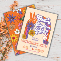 Vrede uit enkele cijfers Rainbow Birthday Party