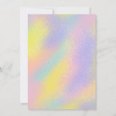 Vrede uit enkele cijfers verjaardag uitnodiging (Achterkant)