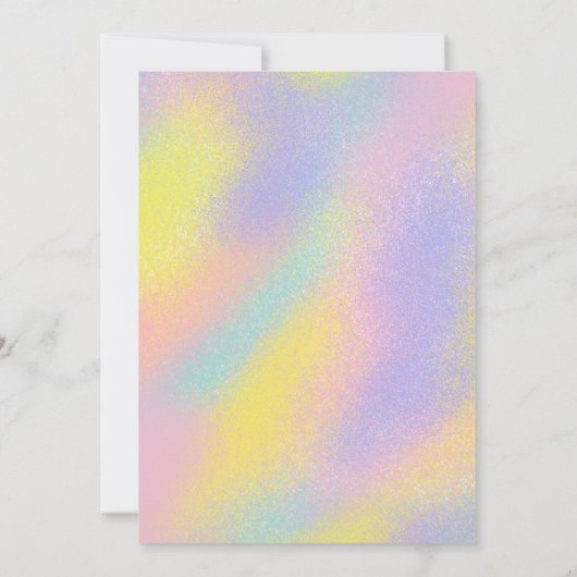 Vrede uit enkele cijfers verjaardag uitnodiging (Achterkant)