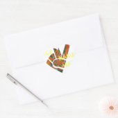 Vrede uit: Hakuna Matata Vibes Sign Hart Sticker (Envelop)