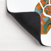 Vrede uit: Hakuna Matata Vibes Sign Muismat (Hoek)