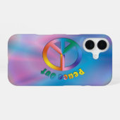 Vrede uit! iPhone 16 hoesje (Achterkant horizontaal)