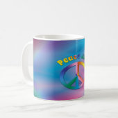 Vrede uit! koffiemok (Voorkant links)
