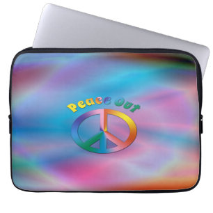 Vrede uit! laptop sleeve