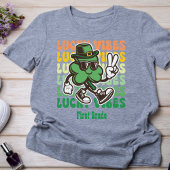 Vrede uit met Lucky Vibes! Gepersonaliseerd T-shir T-shirt