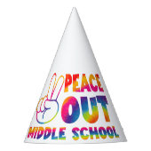 Vrede uit middelbare school das dye laatste dag va feesthoedjes (Voorkant)