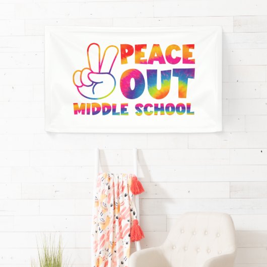 Vrede uit middelbare school das dye laatste dag va spandoek (Insitu)