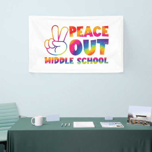 Vrede uit middelbare school das dye laatste dag va spandoek (Beurs)