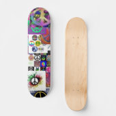 VREDE UIT! SKATEBOARD (Voorkant)