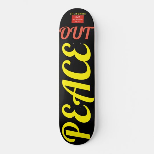 VREDE UIT Skateboard (Voorkant)