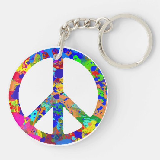 Vrede uit sleutelhanger (Achterkant)