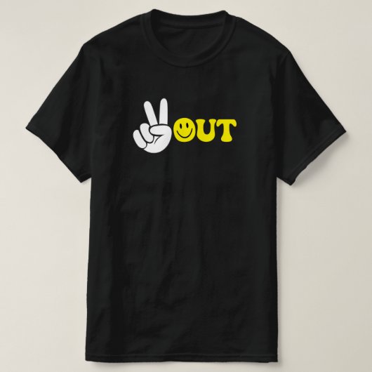 Vrede uit T-Shirt (Design voorkant)
