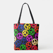 Vrede uit tote bag (Achterkant)
