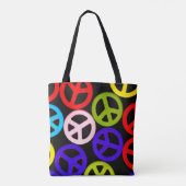 Vrede uit tote bag (Achterkant)