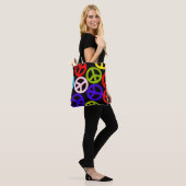 Vrede uit tote bag (Op model)