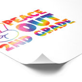 vrede uit tweedegraads stropdas verf laatste dag 2 foto afdruk (Hoek)