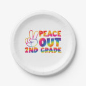 vrede uit tweedegraads stropdas verf laatste dag 2 papieren bordje (Voorkant)