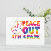 Vrede uit vierde klas Tie Dye laatste dag 4e klas  Aankondiging (Staand voorkant)