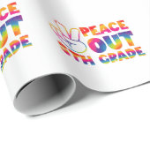 Vrede Uit Vijfde Grade Tie Dye Laatste Dag 5e Grad Cadeaupapier (Rol Hoek)