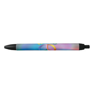Vrede uit! zwarte inkt pen