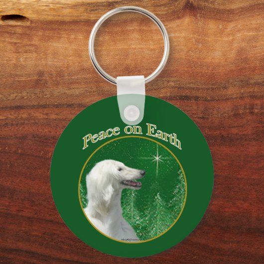 Vrede van Afghanistan Sleutelhanger (Achterkant)