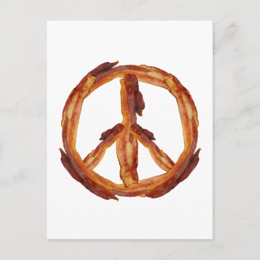 Vrede van Bacon Briefkaart (Voorkant)