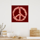 Vrede van Bacon Poster (Keuken)