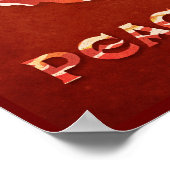 Vrede van Bacon Poster (Hoek)