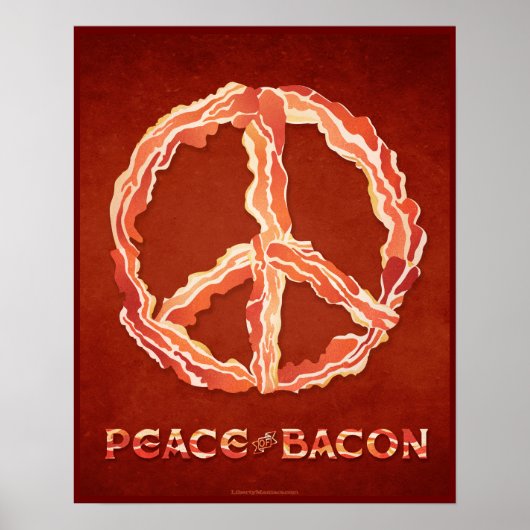 Vrede van Bacon Poster (Voorkant)