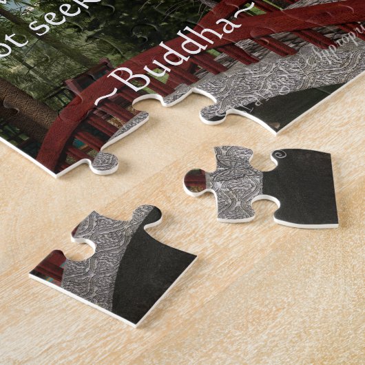 Vrede van binnen, het Citaat van Boedha Legpuzzel (Zijkant)