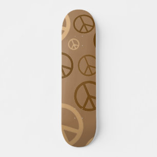 Vrede van bruin persoonlijk skateboard