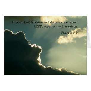 Vrede van de Heer Reeks Psalm 4 v 8