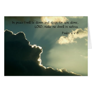 Vrede van de Heer Reeks | Psalm 4 v 8