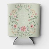 Vrede van de kerstbeker blikjeskoeler (Voorkant)