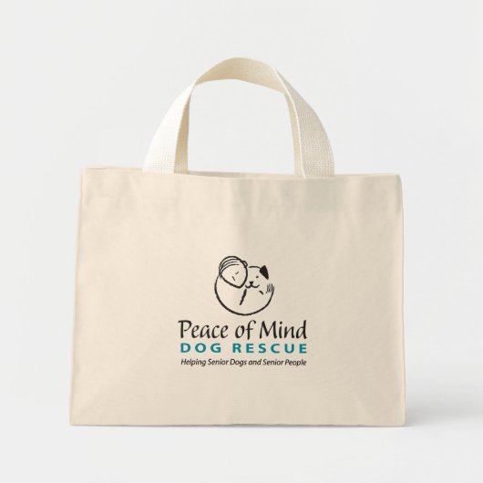 Vrede van de Mind Logo Bag Mini Tote Bag (Voorkant)
