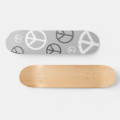 Vrede van grijs persoonlijk skateboard (Horizontaal)